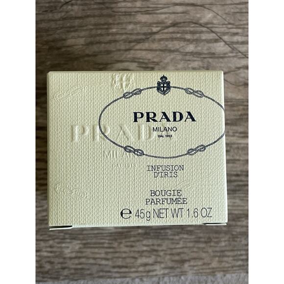Prada Candle Infusion D’Iris Bougie Parfumee Iris Scent 1.6 oz / 45 grams NIB - Picture 3 of 10